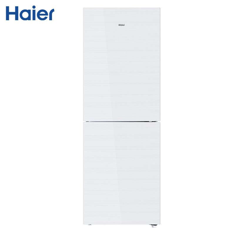 海尔（Haier）BCD-251WDGW 251升 无霜两门冰箱（白色）