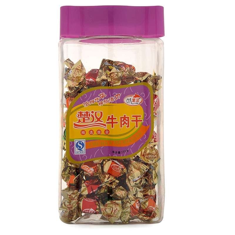 楚汉牛肉干 精选组合（瓶装） 155g