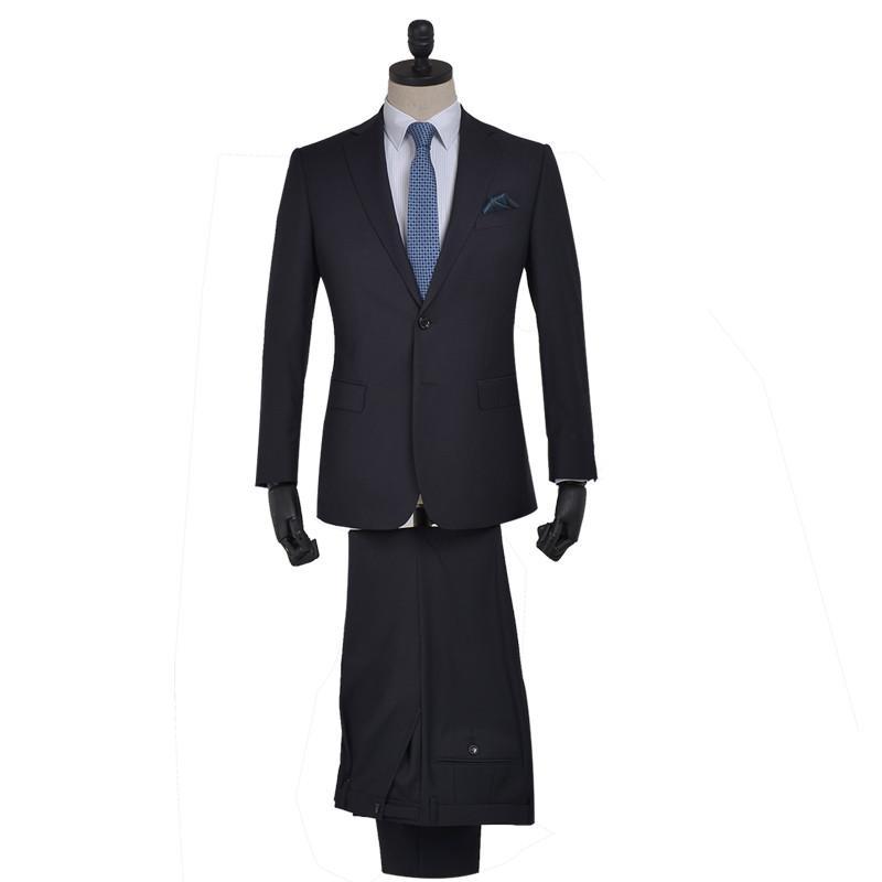 新郎希努尔 15新款男士西服外套二件套 商务正装套装高品质男西装 藏