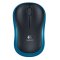 罗技（Logitech）M186无线鼠标红色 蓝色边