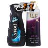 凌仕男士沐浴露契合400ml+力士幽莲魅肤350