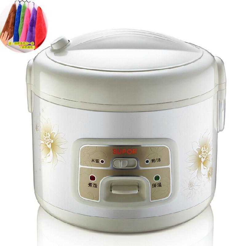 苏泊尔SUPOR 机械型电饭煲 CFXB50YA8-70 陶晶胆内 煮粥煮饭可拆内盖5L大容量