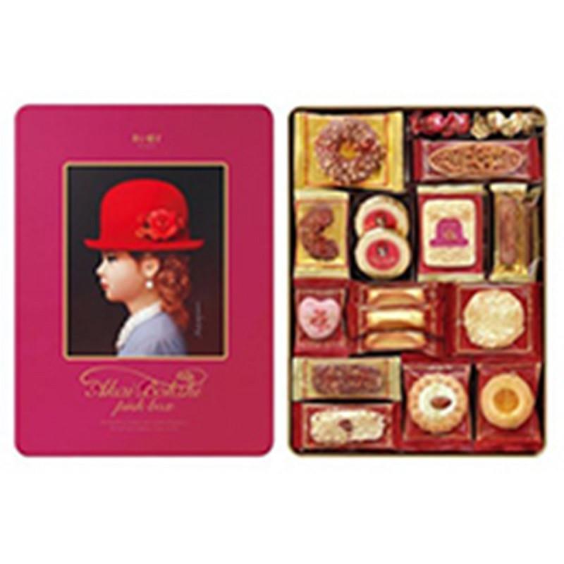 红帽子粉色什锦饼干礼盒330.3g