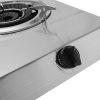 美的(Midea)燃气灶JZT-T206AX天然气灶具 台式 不锈钢 大火力 熄