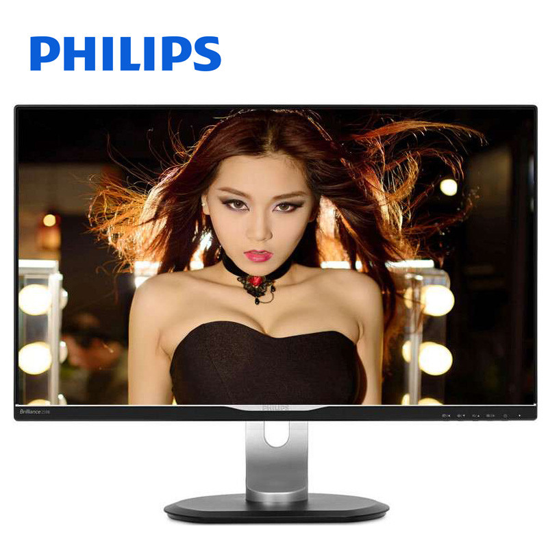 飞利浦（PHILIPS）258B6QJEB/93 25英寸 四倍高清 智能调节IPS超窄边 人体工学 无闪烁显示器