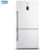 倍科（beko）CN160220IW 553升大容量 欧洲原装进口 变频无霜带把手欧式大两门电冰箱 （白色）