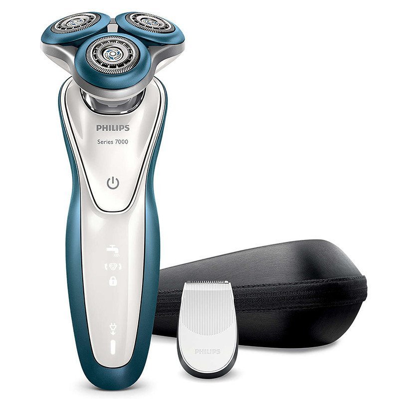 飞利浦（Philips） 电动剃须刀 S7310/12 干湿两用三刀头全身水洗 充电旋转式刮胡刀