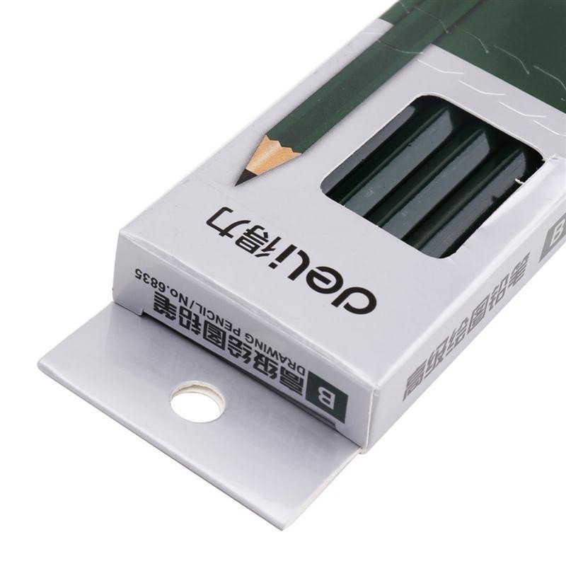 "b铅笔小学生铅笔高级绘图铅笔6835盒装铅笔不易断芯 铅笔 "