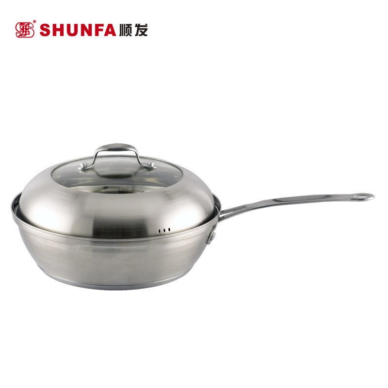 顺发味享单柄煎锅24cm