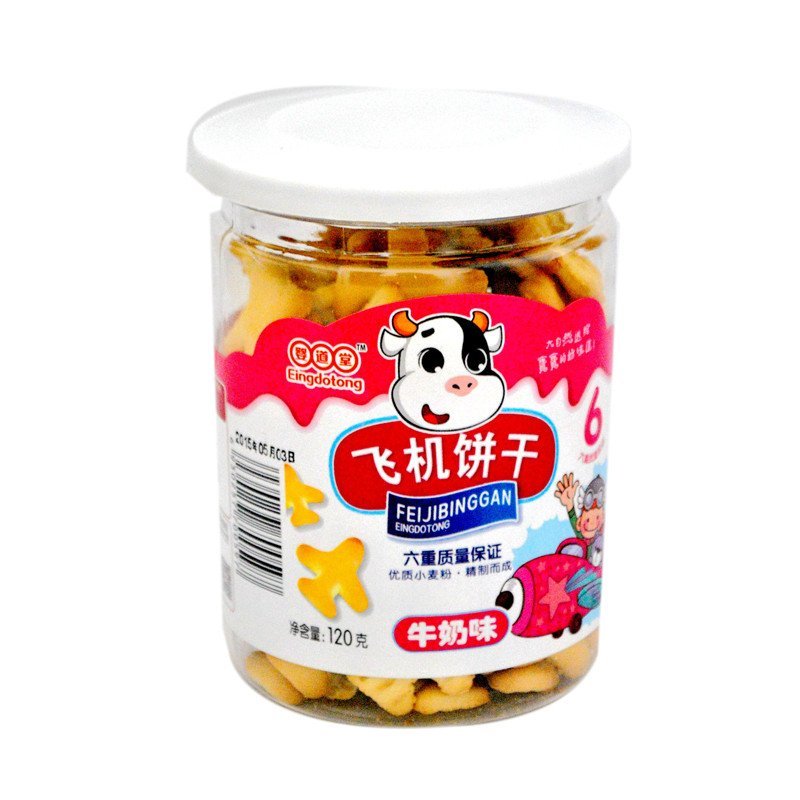 婴膳堂牛奶味飞机饼干