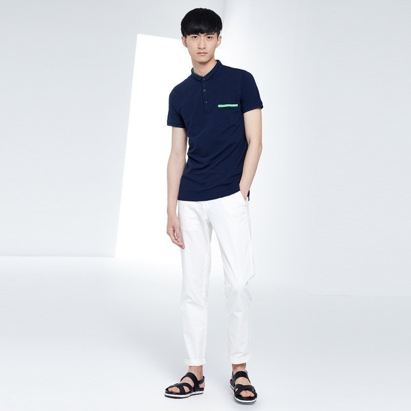 【千兮男士休闲裤 510823】千兮2015夏季新款 男士休闲裤 纯棉直筒