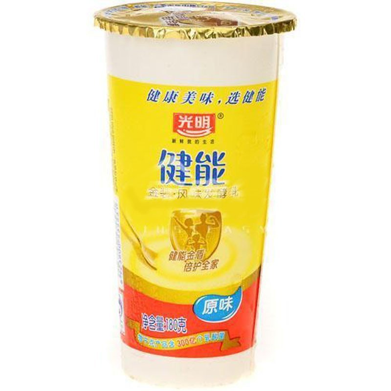 光明健能白色发酵乳180g