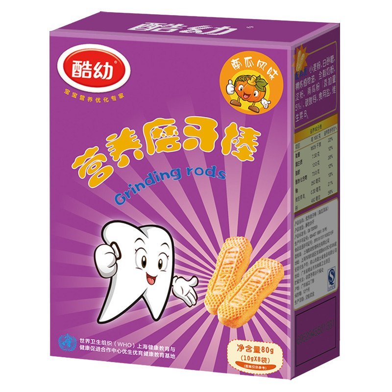 酷幼 营养磨牙棒（南瓜风味）80g