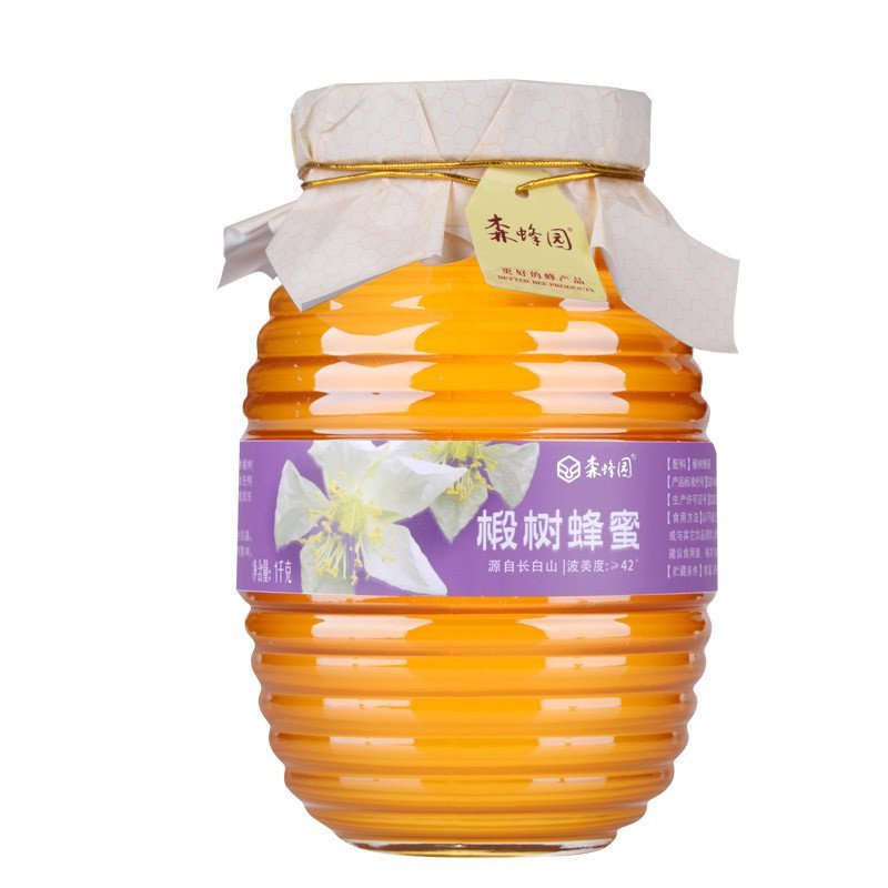 【苏宁自营】森蜂园 椴树蜂蜜 1kg