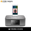 RSR DS406苹果音响iphonex/7/8ipad手机充电底座迷你组合音响低音炮无线蓝牙音箱（银色）