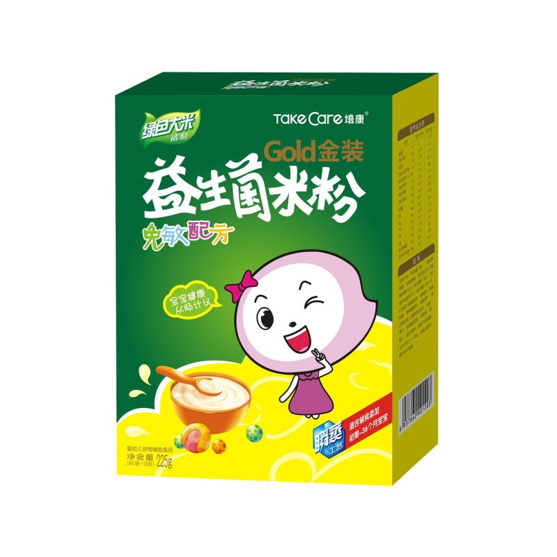 培康(TakeCare)金装益生菌米粉 免敏配方225g