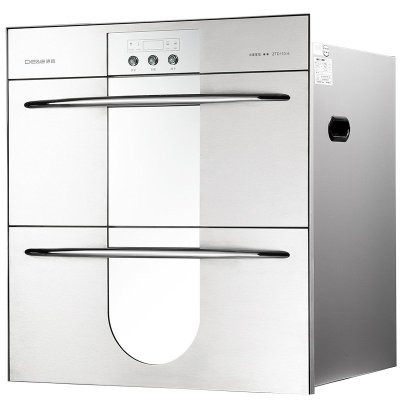 de&e/德意ztd110-6 消毒柜 不锈钢家用消毒碗柜 二星 嵌入式 双门