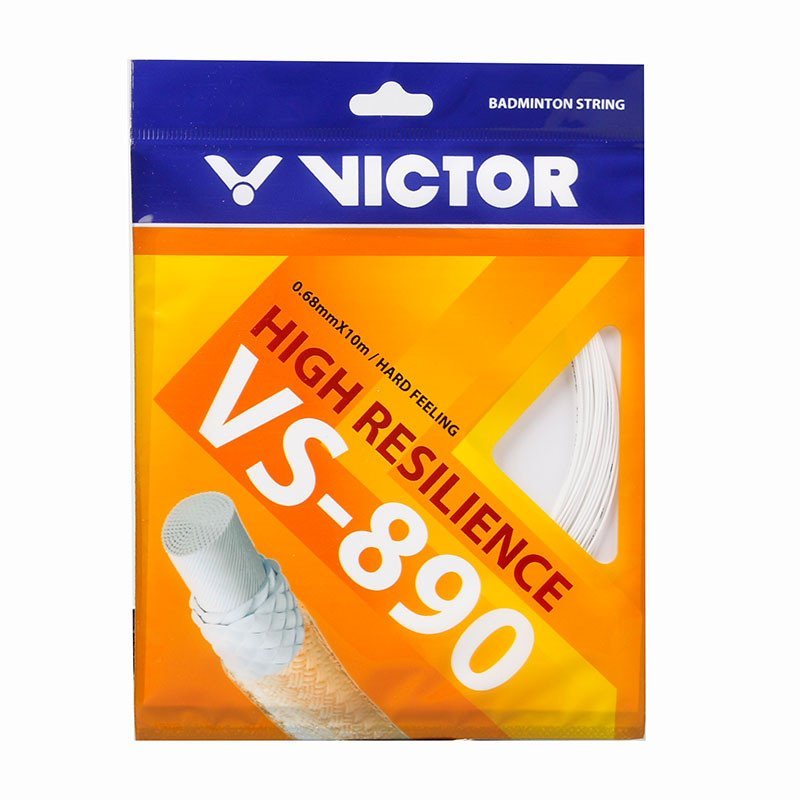 VICTOR/胜利 威克多羽拍线 VS-890 羽球拍穿线 高弹力 耐用 A白色