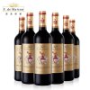 美圣世家紫罗兰骑士干红葡萄酒750ml*6