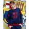 巴塞罗那F.C.B运动卫衣巴萨LOGO款FCB332 运动男款homewear纯棉家居卫衣 L 枣红色