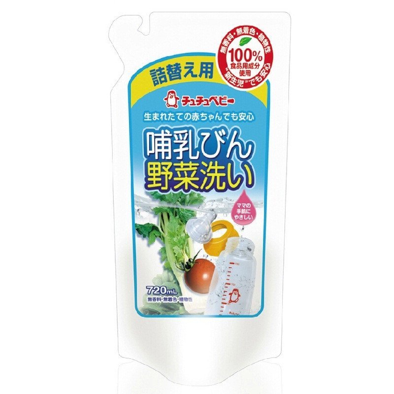 啾啾 奶瓶蔬菜洗剂720ml
