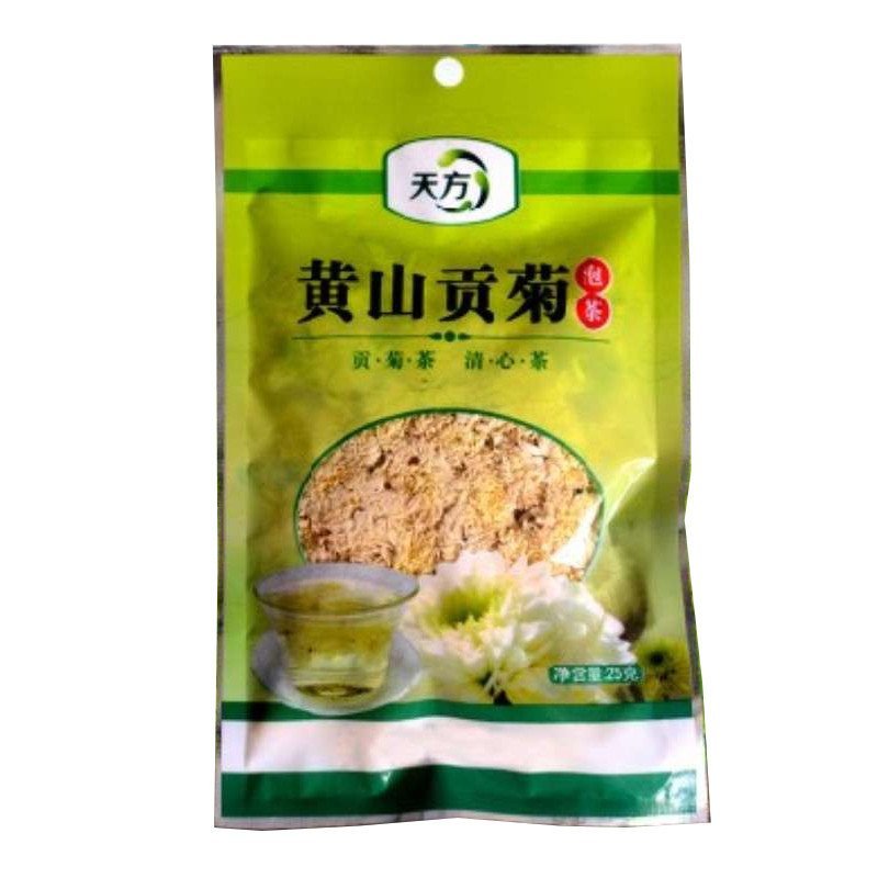 【中华特色】池州馆 天方黄山贡菊 25g/袋装 花草茶 安徽天方茶叶 华东