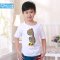 纳兰小猪童装2015男童韩版短袖T恤 110-160 150cm 蓝白条纹短袖