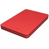 东芝（TOSHIBA）Alumy系列2T 移动硬盘 2.5英寸USB3.0 经典红