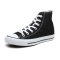 匡威CONVERSE 2015新款男女情侣常青款高帮帆布鞋1010101502 黑色1010101502 37.5码