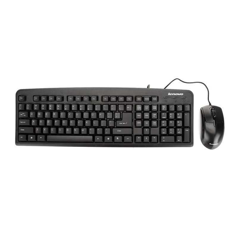 联想（Lenovo）KM4800键鼠套装 黑色