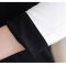 韩缘阁 2015年秋装新款韩版带项链圆领公主袖九分袖连衣裙 QY2316 XXL 黑色