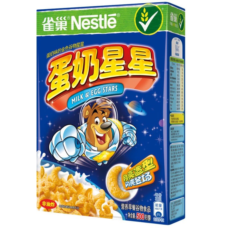 雀巢蛋奶星星谷物早餐300g