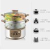 SUPOR/苏泊尔 ZN28YK808-130家用多功能电蒸锅不锈钢大容量电蒸笼