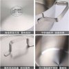 Midea/美的汤锅 TG22S1 304不锈钢锅具加厚三层复底 汤炖锅 22cm 电磁炉通用