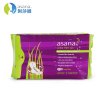 阿莎娜asana加拿大原装进口超薄棉面420加长型夜用卫生巾3p