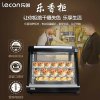 lecon/乐创洋博 LC-602三层台式电热保温柜陈列展示柜商用不锈钢熟食品柜蛋糕蛋挞柜 商用烘焙炉