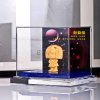 梦克拉Mkela 星座系列绒沙金铸金星座摆件 狮子座