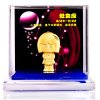 梦克拉Mkela 星座系列绒沙金铸金星座摆件 魔蝎座