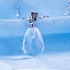 梦克拉Mkela水晶吊坠 希望 吊坠 水晶吊坠 白色