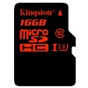 金士顿 16GB UHS-I U3 Class10 TF高速存储卡（读90Mb/s 写80Mb/s）（中国红）