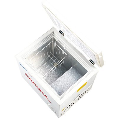 樱花(sakura)bd/bc-98q 98升 冷藏冷冻转换 迷你卧式冰柜 小型冷柜