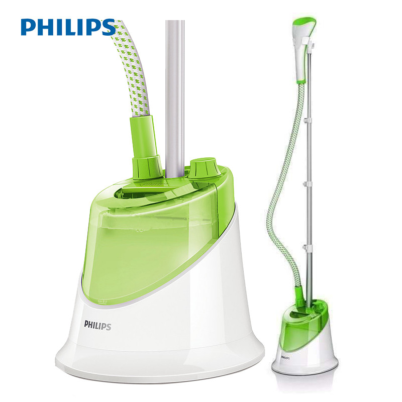 飞利浦(Philips) 家用手持挂式蒸汽除皱挂烫机GC502/78 苹果绿