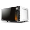 美的(Midea)微波炉 X3-235A 微电脑侧拉式平板变频智能 蒸立方 光波炉