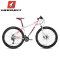 土拨鼠MARMOT铝合金山地车自行车男女式单车成人山地自行车30速 白红黑