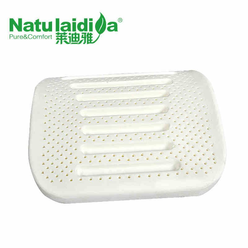 莱迪雅乳胶护腰靠枕 办公室靠背垫腰垫抱枕 汽车护腰靠枕 包邮 39cm*35cm*10 白色