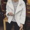 棉服男款冬装加厚棉袄外套男修身棉衣 M 杏色