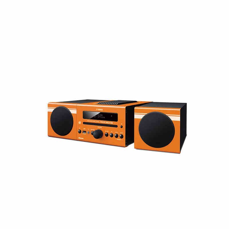 Yamaha/雅马哈MCR-B043 蓝牙CD无线桌面组合HiFi音响FM家用音箱 橙色