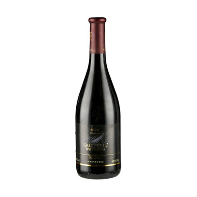 长城（GreatWall ) 红酒 黑标解百纳干红葡萄酒750mL/瓶
