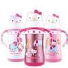 HelloKitty 凯蒂猫 卡通儿童学饮杯 不锈钢 白色220ml