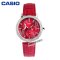 卡西欧casio手表 sheen系列时尚镶钻萝莉石英女表SHE-3025L-4A SHE-3025L-4A